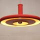 Pink Fog & Morup Optima vintage pendant lamp: Hans Due design, Denmark 1970
