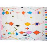 Tapis berbère coloré fait main 182 x 108cm