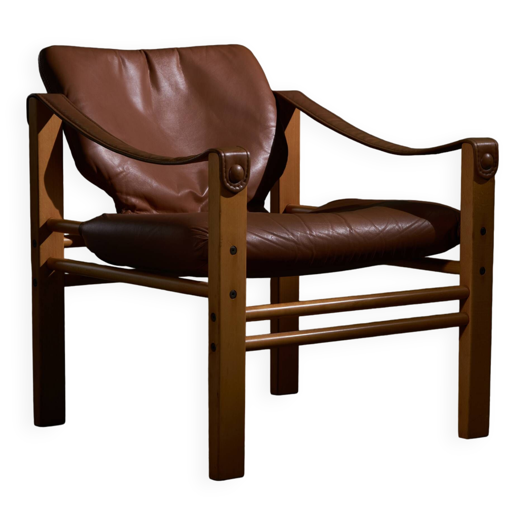 Safari Chairs by Maurice Burke for Skippers Mobler, 1960s. 2 pieces