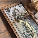 Mucha mirror frame