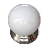 Ceiling light Design ball - white opaline globe - diameter 15 cm