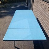 Vintage formica blue table
