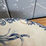 Compotier iron earth earthenware clairefontaine LG model Iris