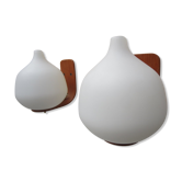 Pair of  wall light by Uno & Osten Kristiansson for Luxus