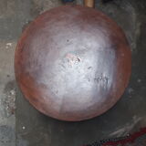 1930 art deco wood marquee pedestal table