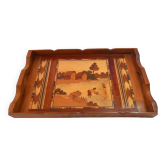 Marquetry top