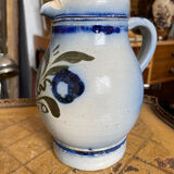 Stoneware wine pitcher