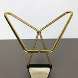 Porte-parapluie en métal laiton moderniste Bauhaus Allemagne années 1950