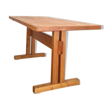 Charlotte Perriand's dining table for "Les Arcs".