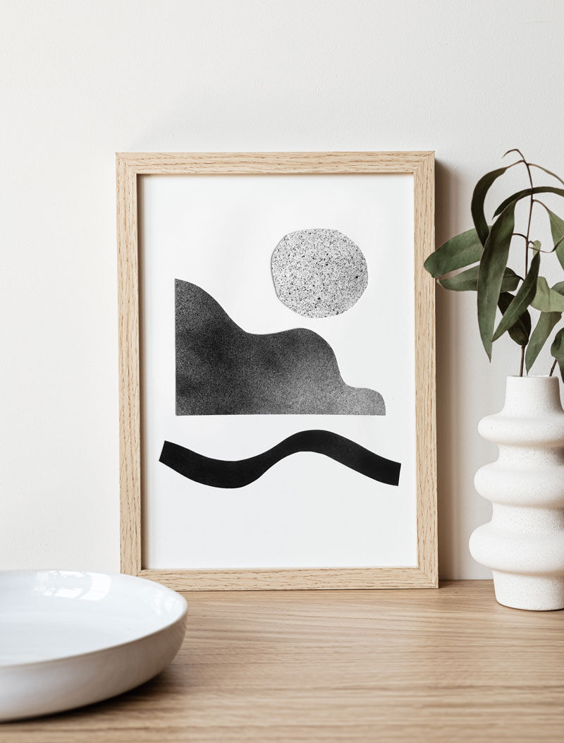 Fragments003 - Collage and aerosol