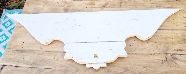 Old patinated cornice