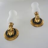Appliques vintage en laiton