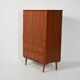 Scandinavian teak and oak cabinet, 1950s