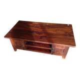 COFFEE TABLE IN SOLID SEHSAM COLONIAL OR RUSTIC INDIAN STYLE