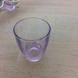 Liquor service, 6 glasses and metal structure