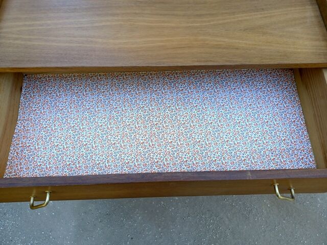 Dresser feet compass vintage 60s renovated