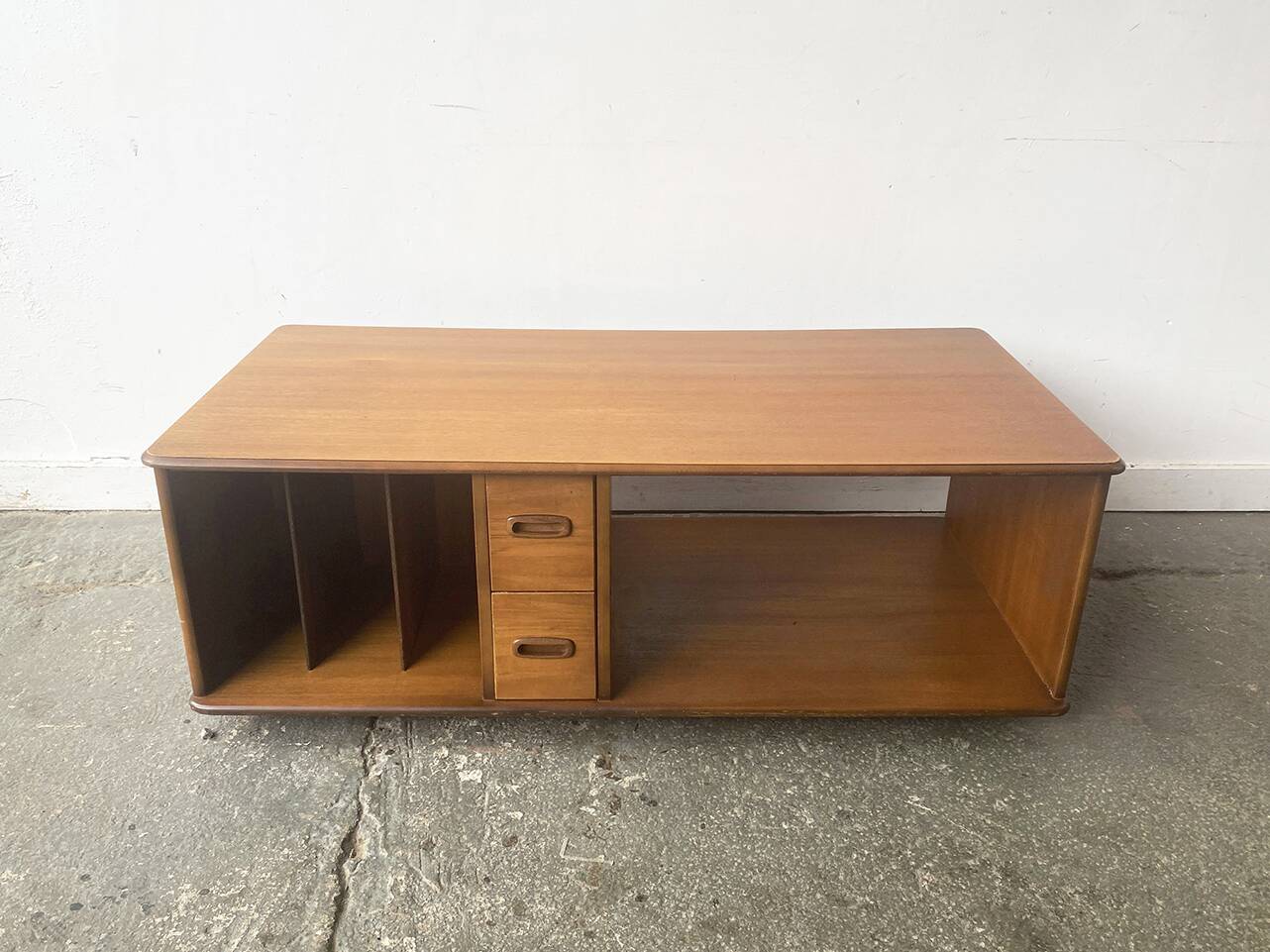 1960/70s Mid-century teak media Unit / TV stand / low cabinet by Meredrew