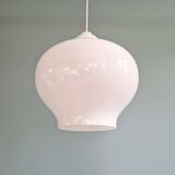 Suspension scandinave en opaline blanche, H.A. Jakobsson, 1960
