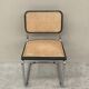 Ensemble de 4 chaises noires Cesca Breuer B32