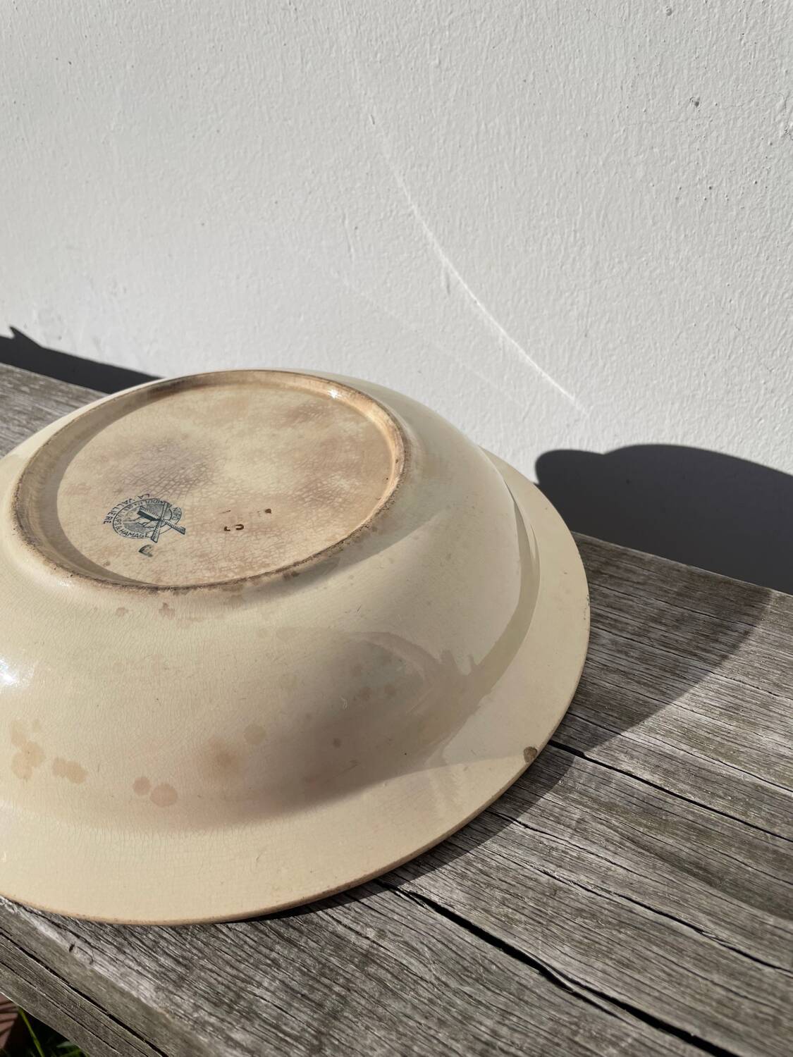 Iron earth salad bowl Moulin des loups