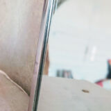 Chrome rectangular mirror 62x92cm