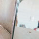Chrome rectangular mirror 62x92cm