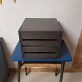 Industrial metal drawer