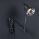 Vintage 20thc pair of original english angle poise wall mounted lamps c1970