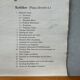 Antique linen school chart + Brendel models