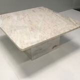 White marble coffee table 1970