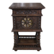 Meuble d’appoint / chevet Breton ancien en chene sculpté / XIXeme