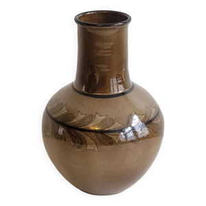 Vase vintage en grès