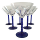 6 Martini glasses