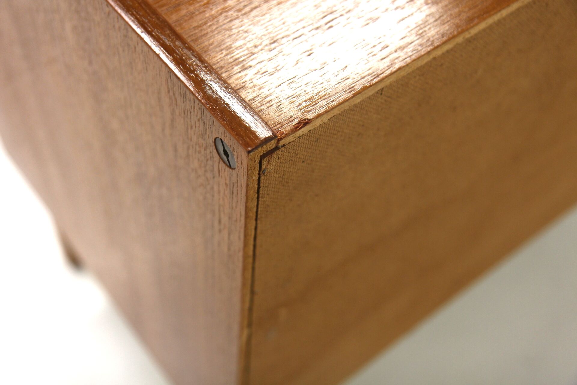 Scandinavian teak chest of drawers, Bertil Fridhagen, Bodafors, Sweden, 1960.