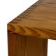 Table d'appoint vintage Ate Van Apeldoorn, pin, années 1970