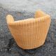 Wicker armchair