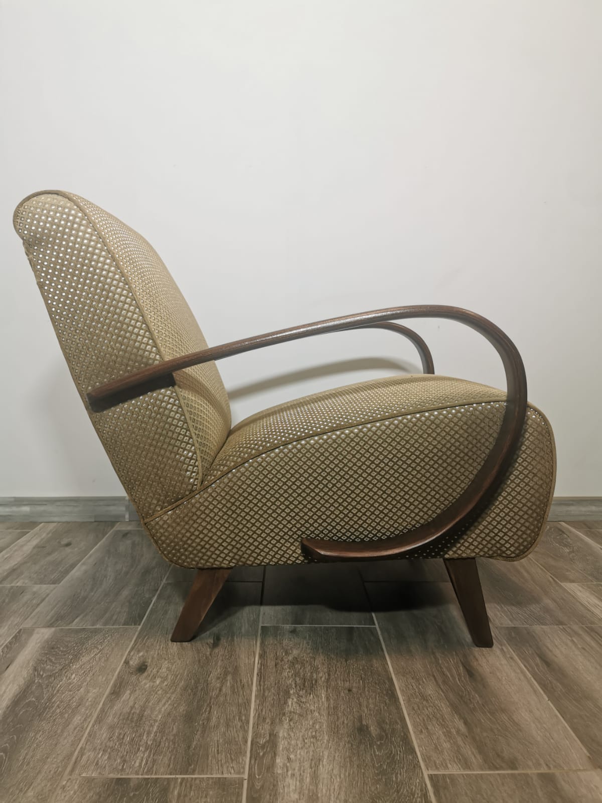Armchair by Jindrich Halabala, 1940s
