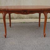 Oval table, Regency style, integrated extensions