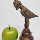 Lobi fetish bird in old wood Tribal sculpture from Burkina Faso 22 cm