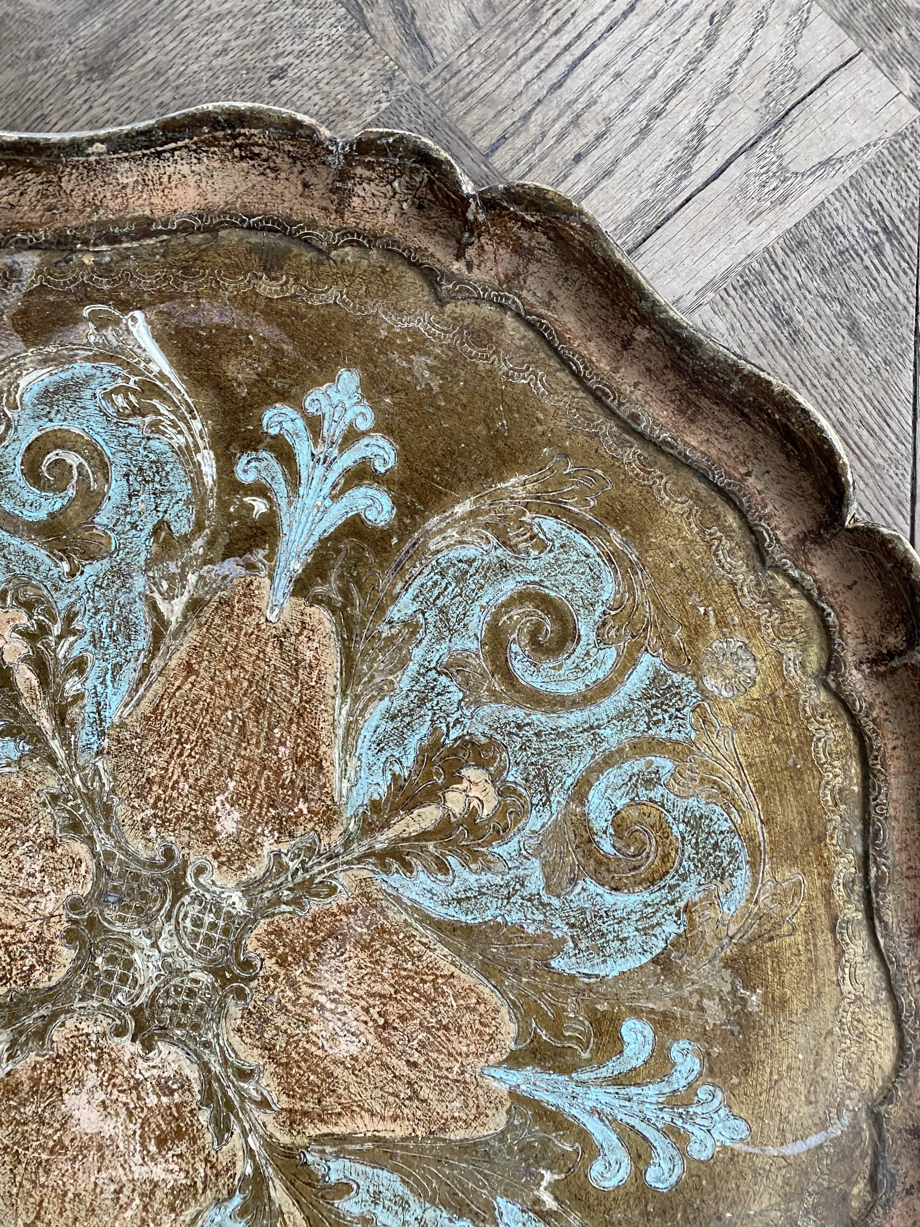 Vintage Venetian plateau