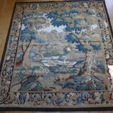 Hand-woven tapestry Wool and silk