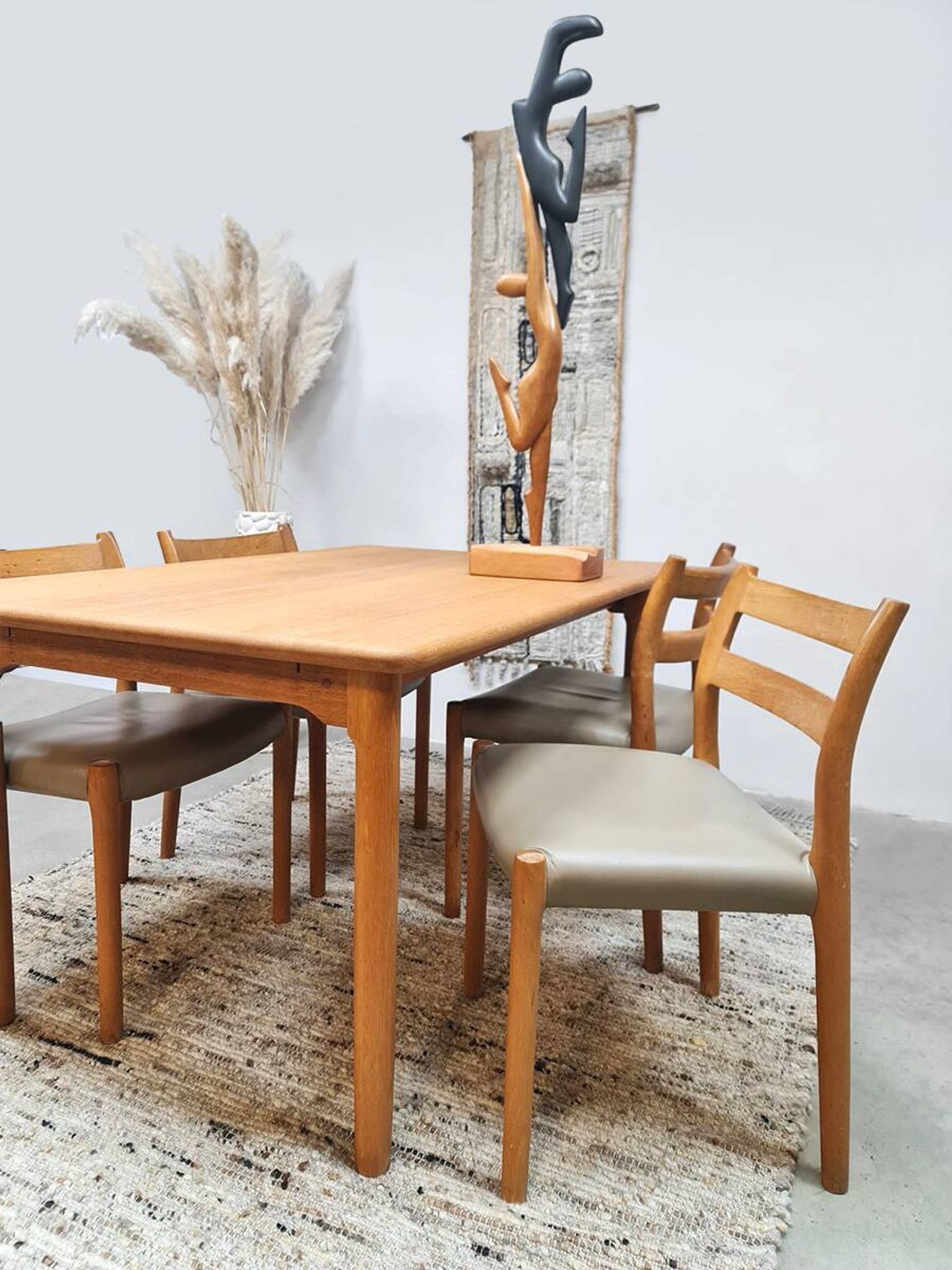 Table à manger vintage Kurt Østervig pour KP Møbler 1960