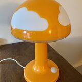 Lampe champignon nuages Skojig Ikea orange design Henrik Preutz