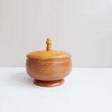 wooden box mid century