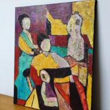 Oil on canvas signed Nicole Britscher-Breuer