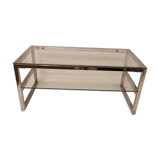 Chrome coffee table
