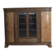 Magnificent Italian Wardrobe in Walnut with Big Lion Feet, 1920s