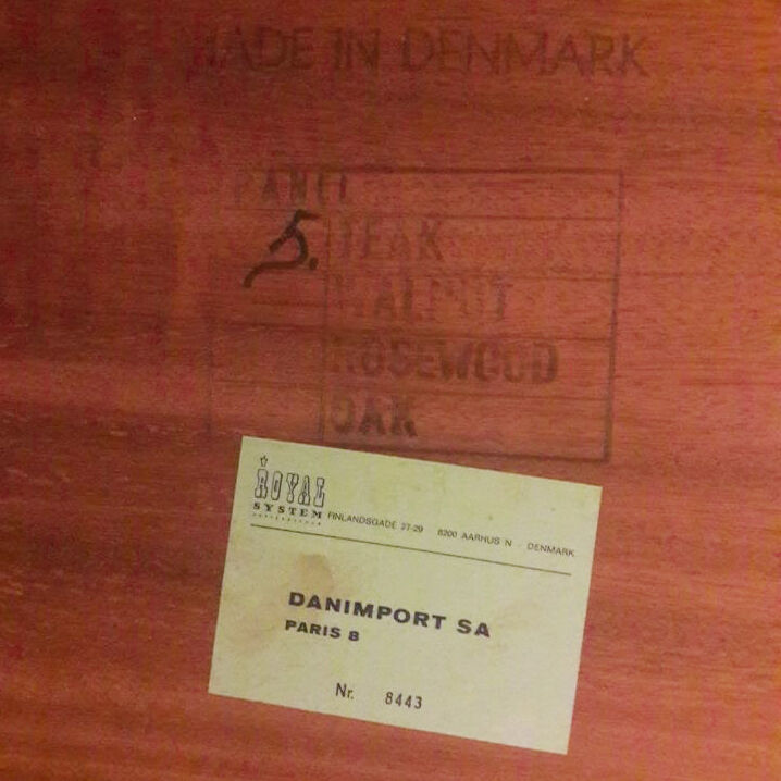 Poul Cadovius teak shelf