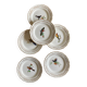Set of 6 vintage flat plates, model Moineaux de Paris de Gien