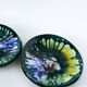 Set of 5 oval flat plates in ceramic from Morvan, 1970.